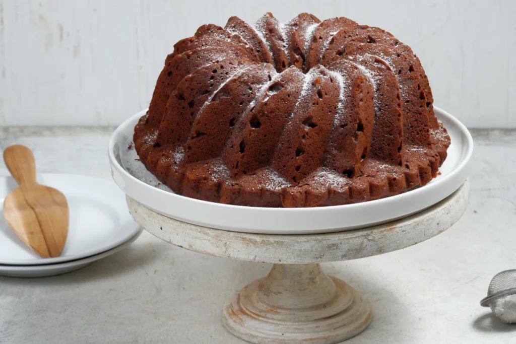 Bolo de chocolate sem glúten, zero lactose e nada de açúcar