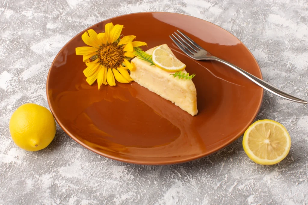 Bolo de limão para o Natal