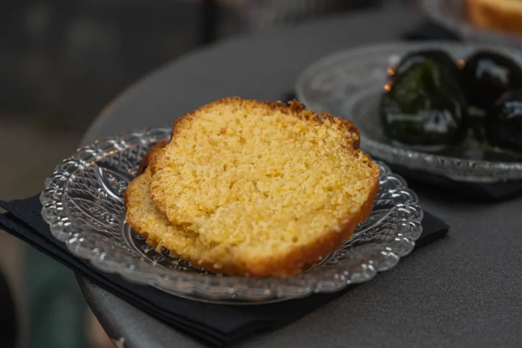 Bolo de aipim no liquidificador