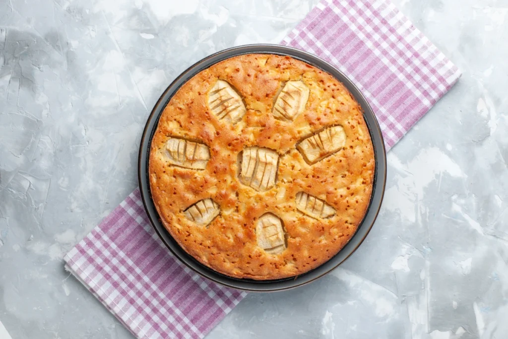 Bolo de banana e aveia